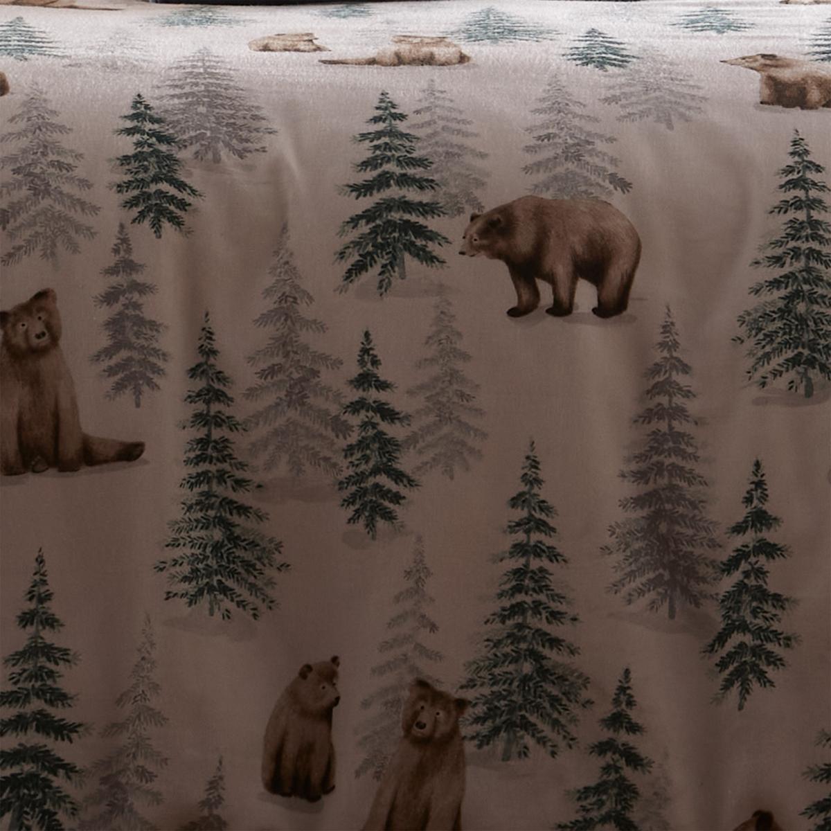 Dreams and Drapes Bear Walks Duvet Set - Natural - King – image 6