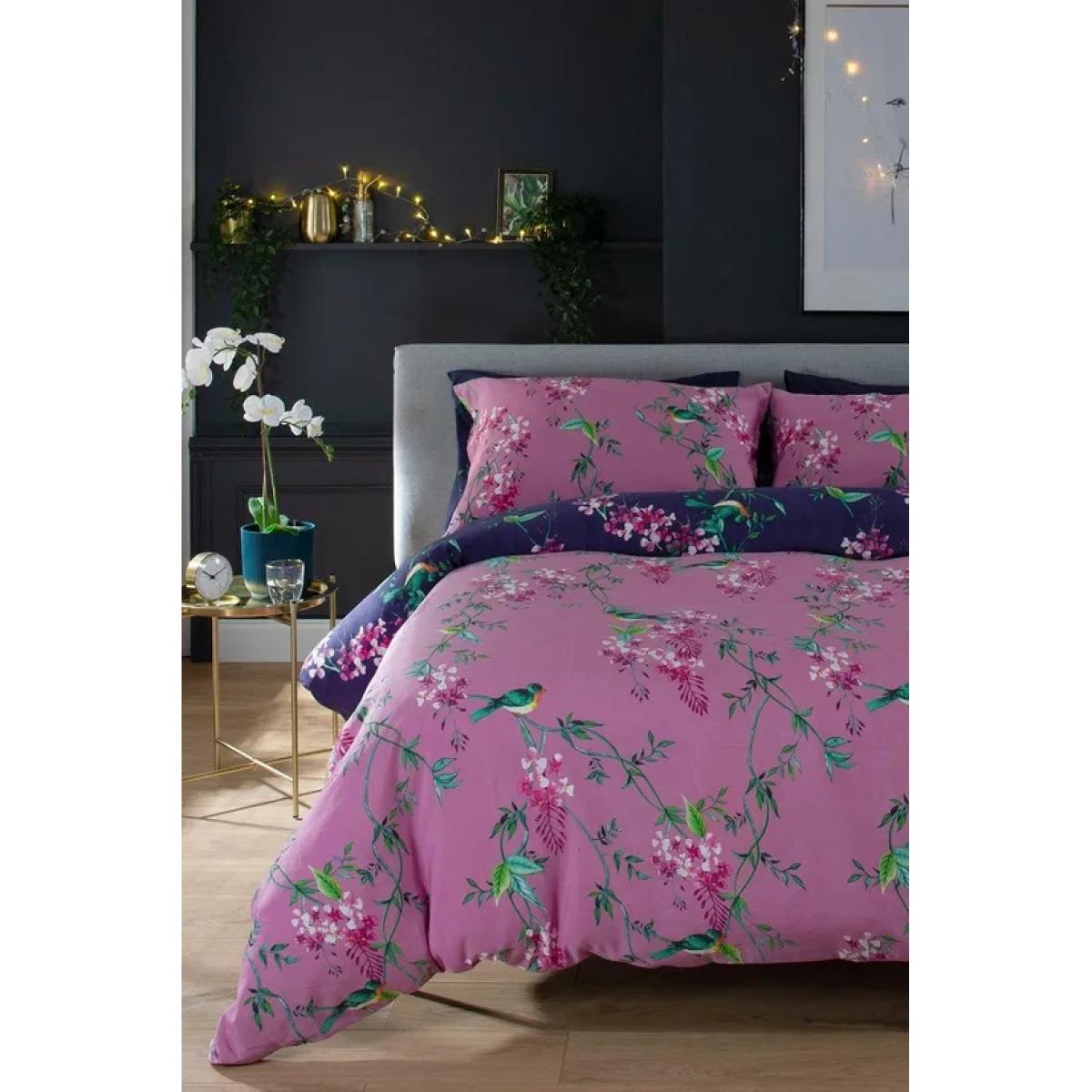 Deyongs Bird Garden Duvet Set - Plum - Single – image 3