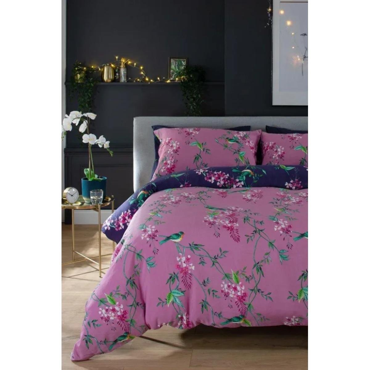 Deyongs Bird Garden Duvet Set - Plum - Single – image 6