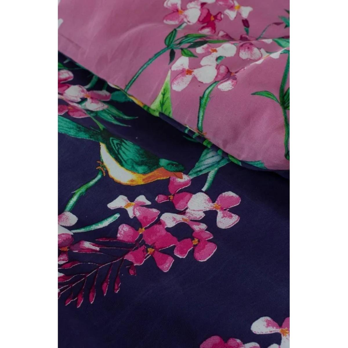 Deyongs Bird Garden Duvet Set - Plum - Single – image 8