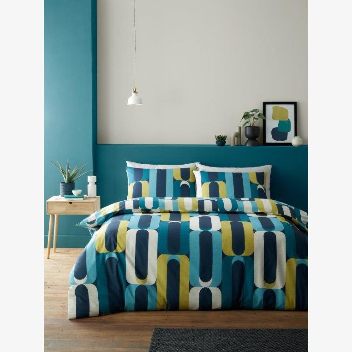 Fusion Orea Duvet Set - Blue - King – image 1