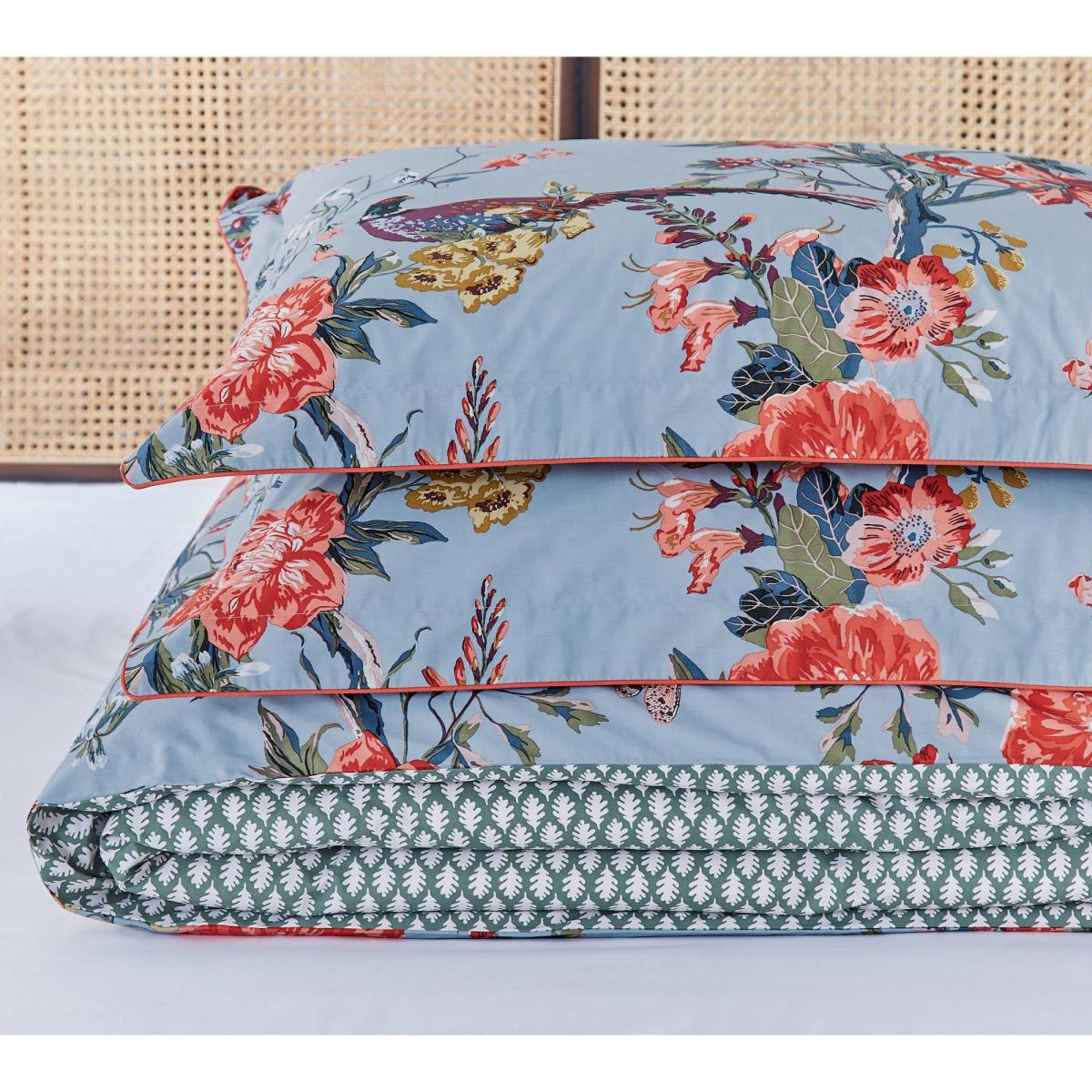 Joules Chinoise Floral Duvet Set - Blue - Double – image 4
