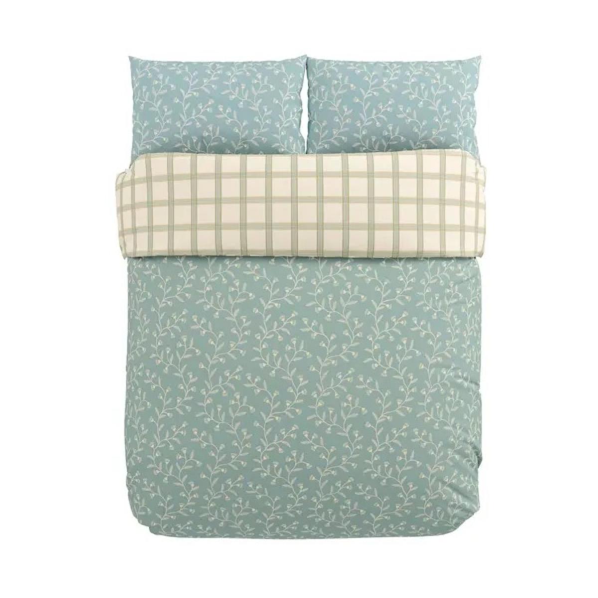 Sanderson Options Everly Duck Egg Duvet Set - Super King – image 2