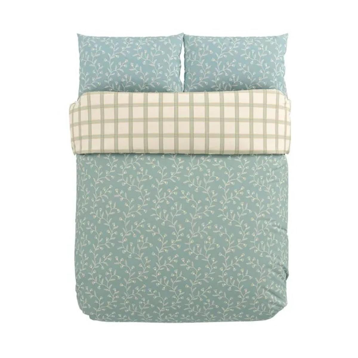 Sanderson Options Everly Duck Egg Duvet Set - Super King – image 5
