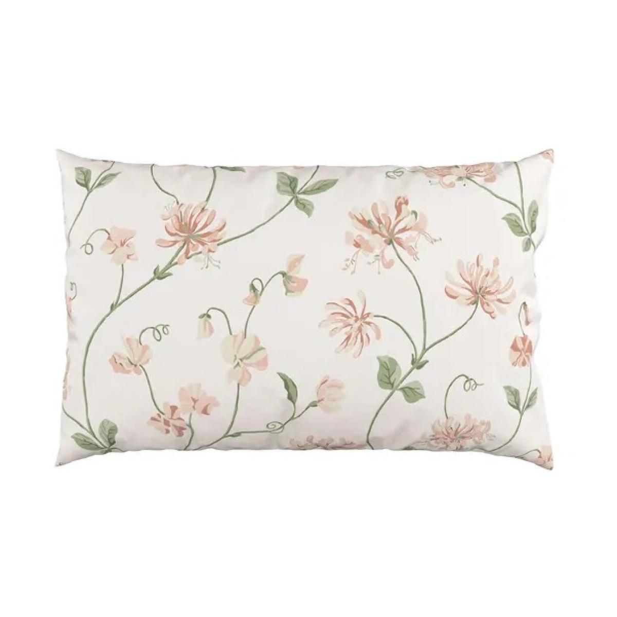 Sanderson Options Honeysuckle and Sweetpea Duvet Set - Double In Pink – image 4