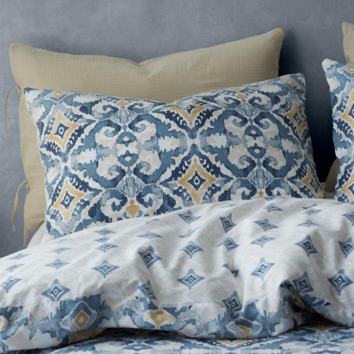 Pineapple Elephant Inara Ikat Indigo Duvet Set - Blue - King – image 3