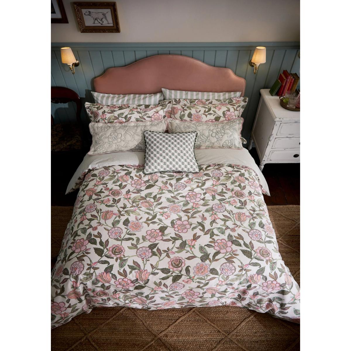 Joules Juliette Khaki Duvet Set - Green - Single – image 3