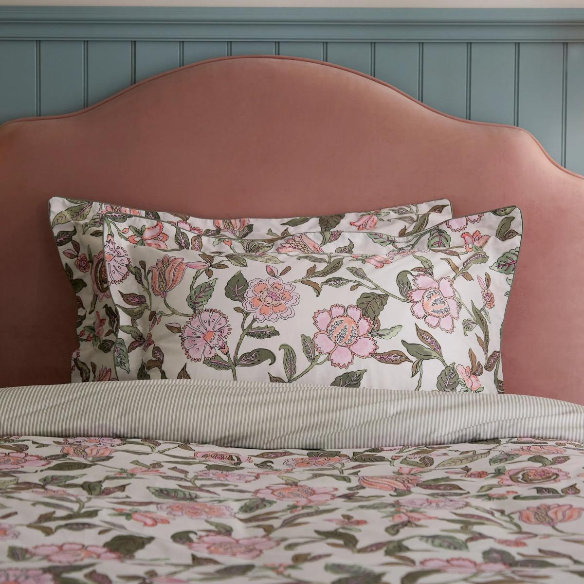 Joules Juliette Khaki Duvet Set - Green - Single – image 4