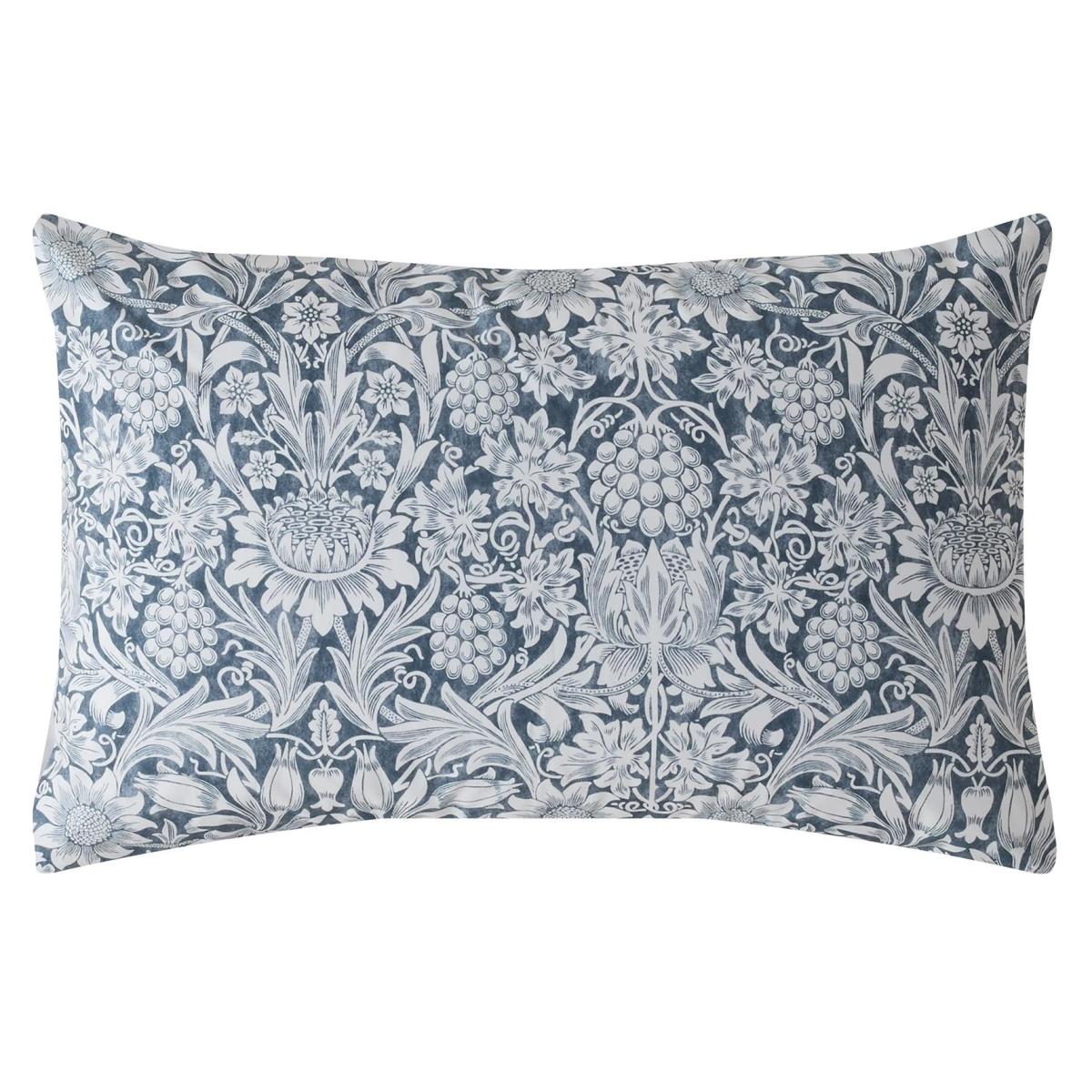 William Morris At Home Sunflower Duvet Set - Ink - Double In Blue – image 5