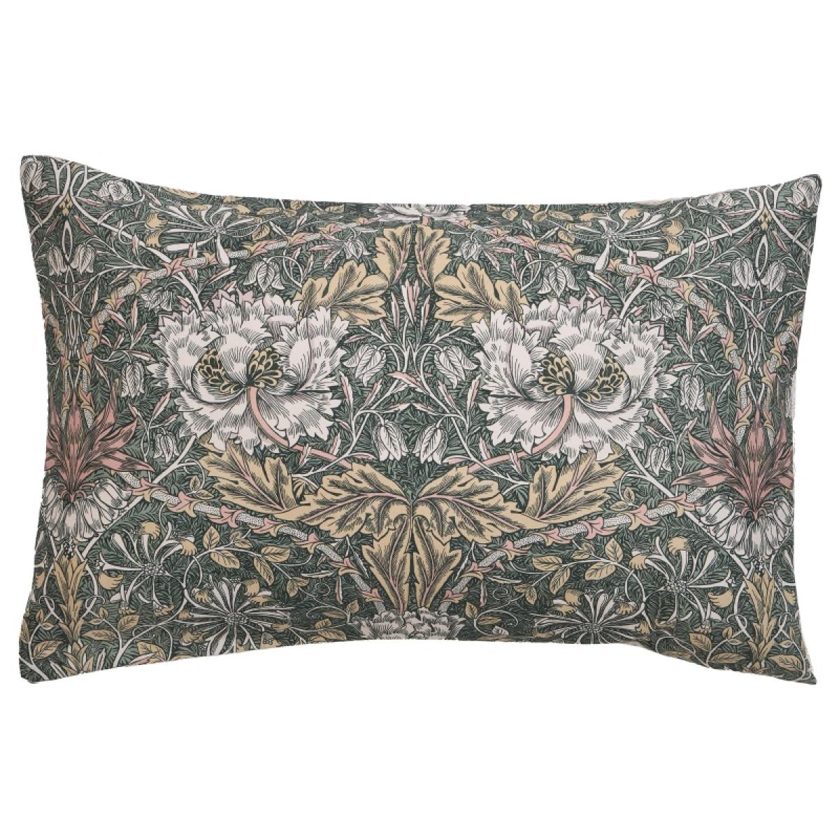 William Morris At Home Honeysuckle and Tulip Duvet Set - Sage/Plaster - Super King – image 11