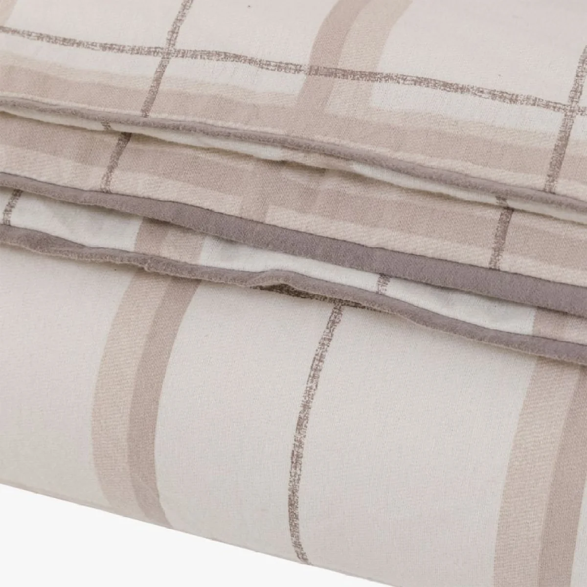 Bramble Check Brushed Cotton Duvet Set, Double – image 4