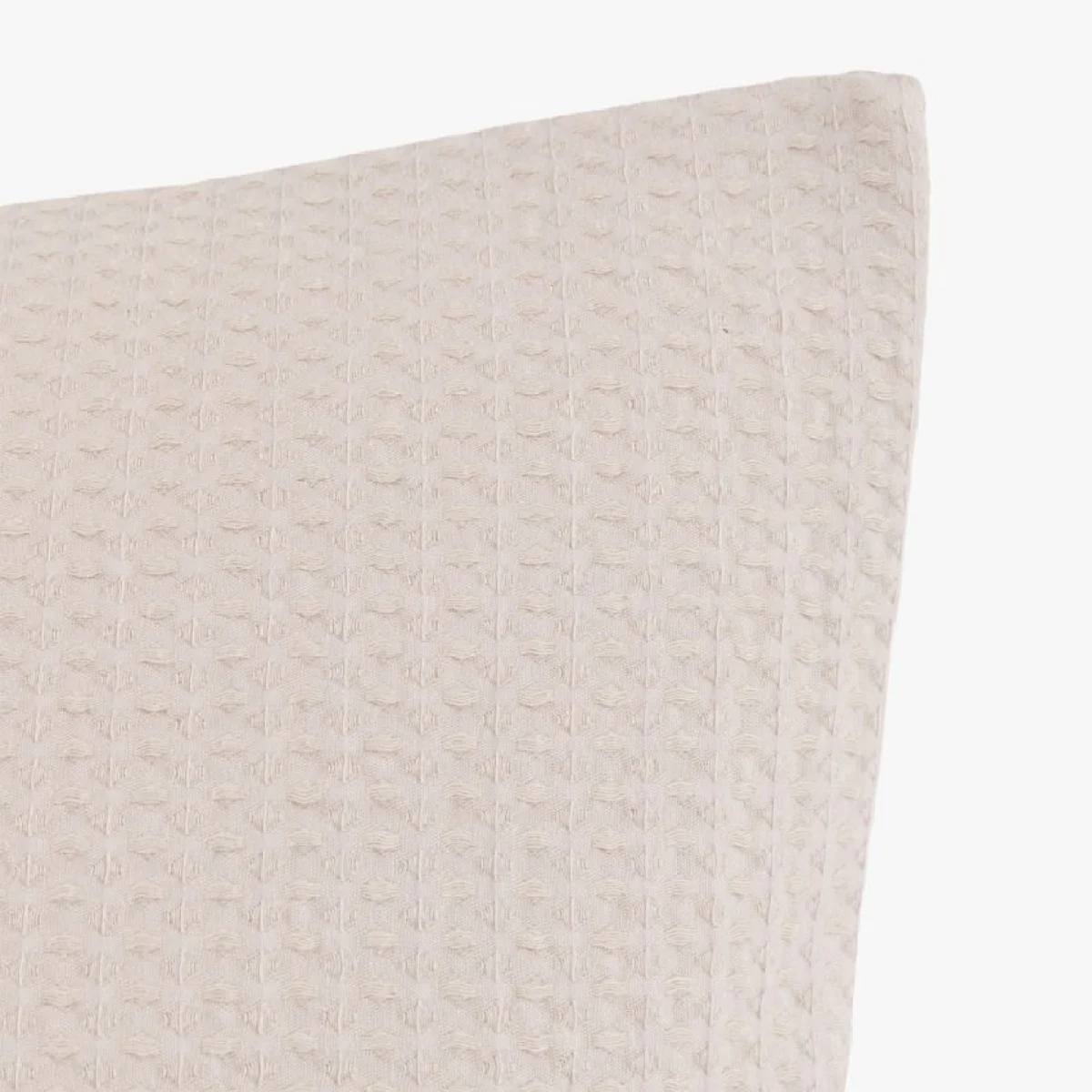 Nella Textured Jacquard Quilt Cover Set in Taupe, Super King – image 3