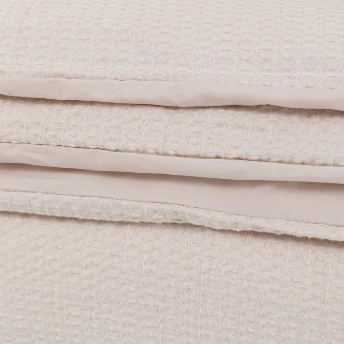 Nella Textured Jacquard Quilt Cover Set in Taupe, Super King – image 4
