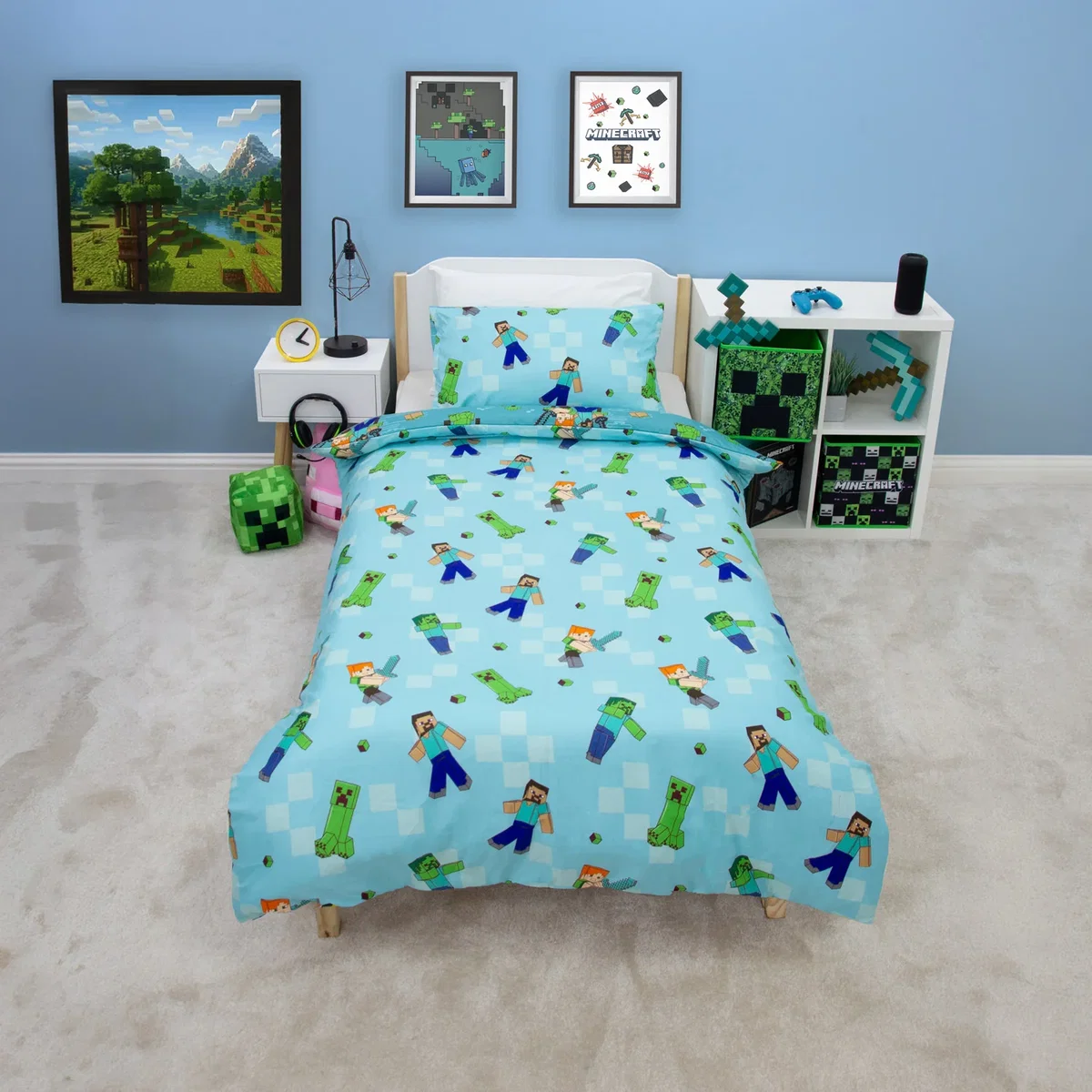 Minecraft Level Up Duvet Set – image 2