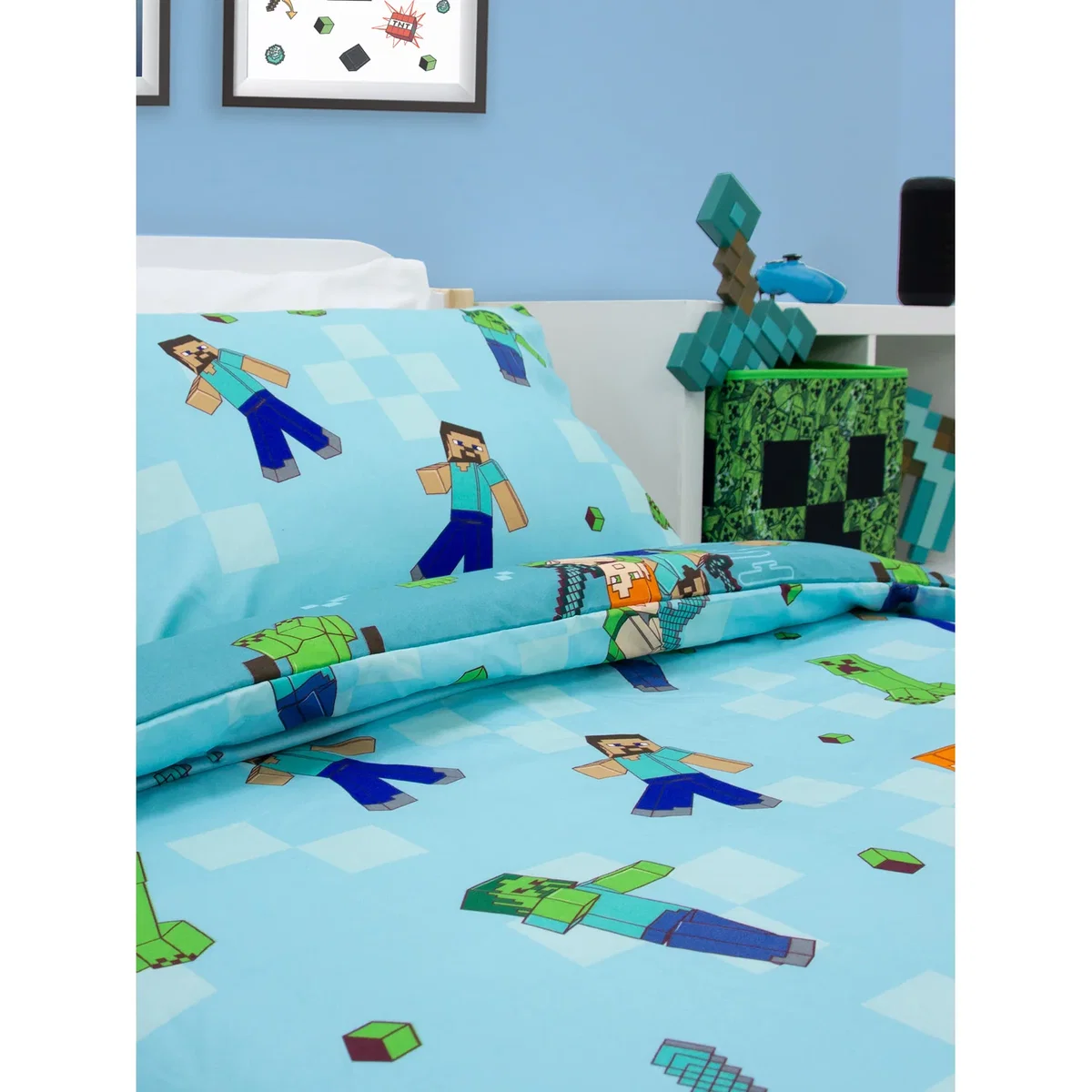 Minecraft Level Up Duvet Set – image 8
