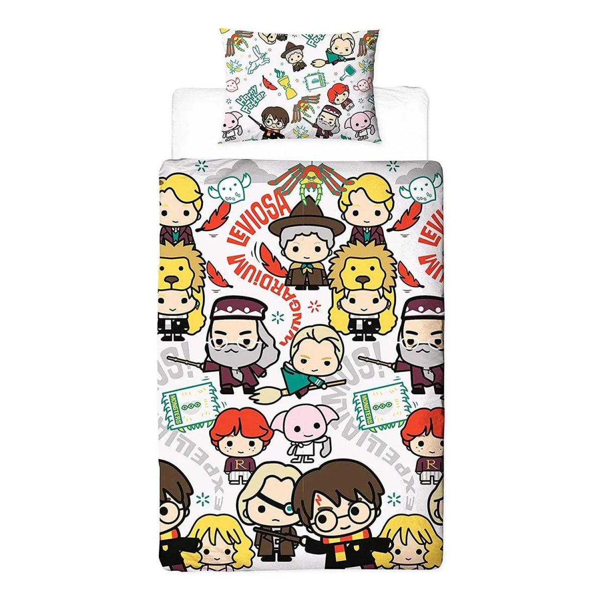 Harry Potter Chibi Reversible Duvet Set - Multicoloured / Double – image 2