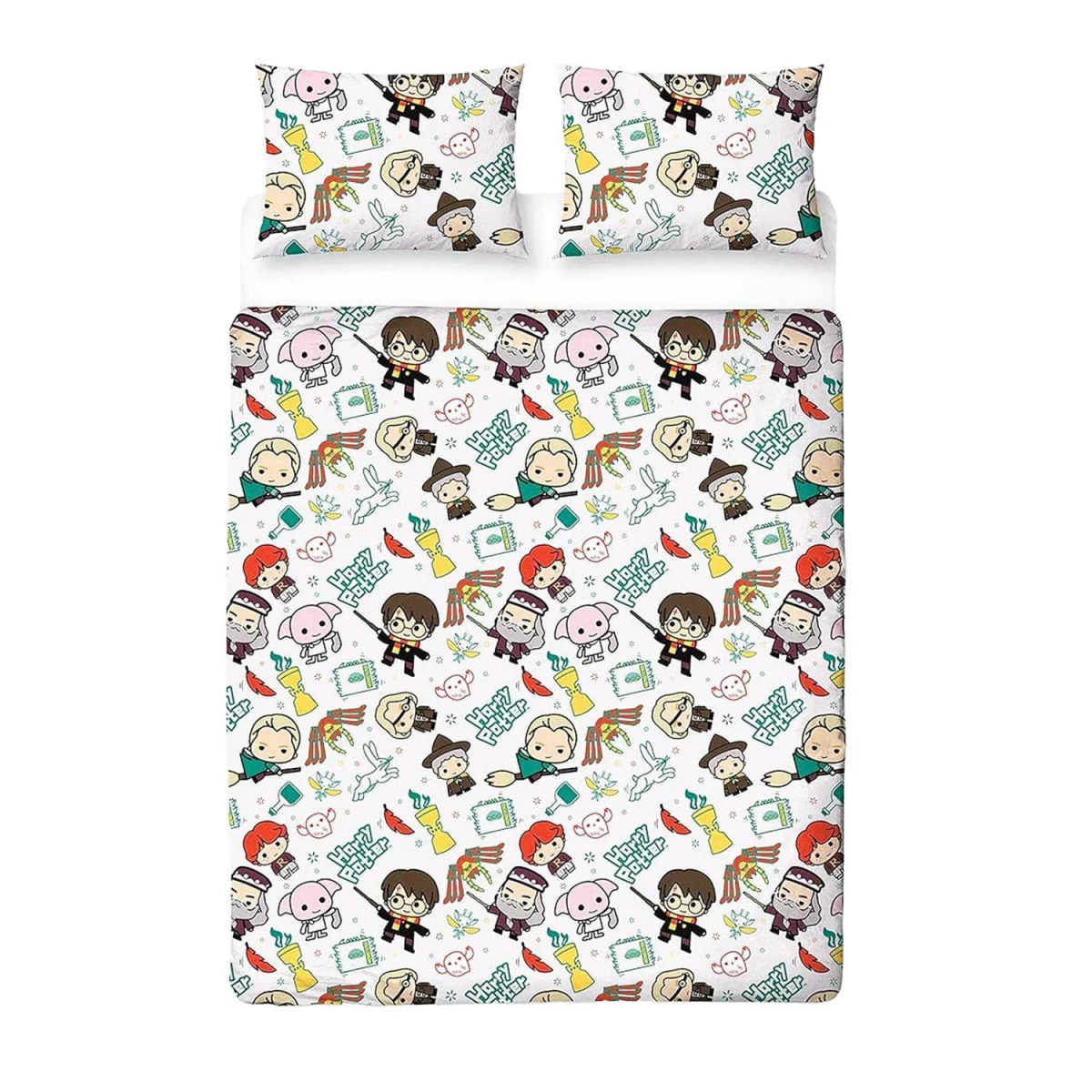 Harry Potter Chibi Reversible Duvet Set - Multicoloured / Double – image 4