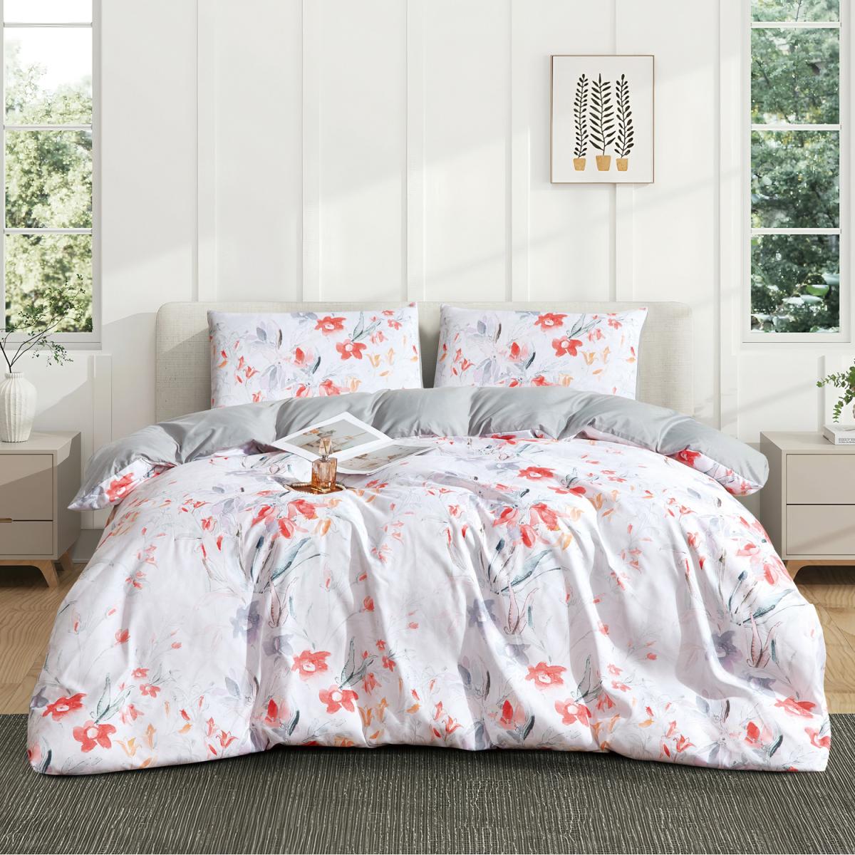Pixie Floral Printed Duvet Set - Multi / Double