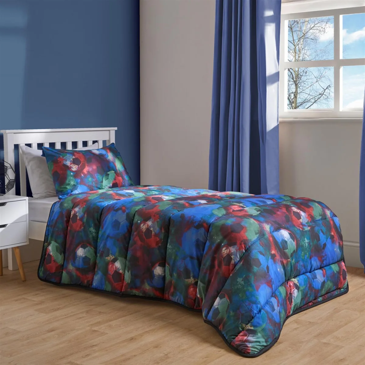 OHS Football Coverless 10.5 Tog Duvet Set - Neon – image 3