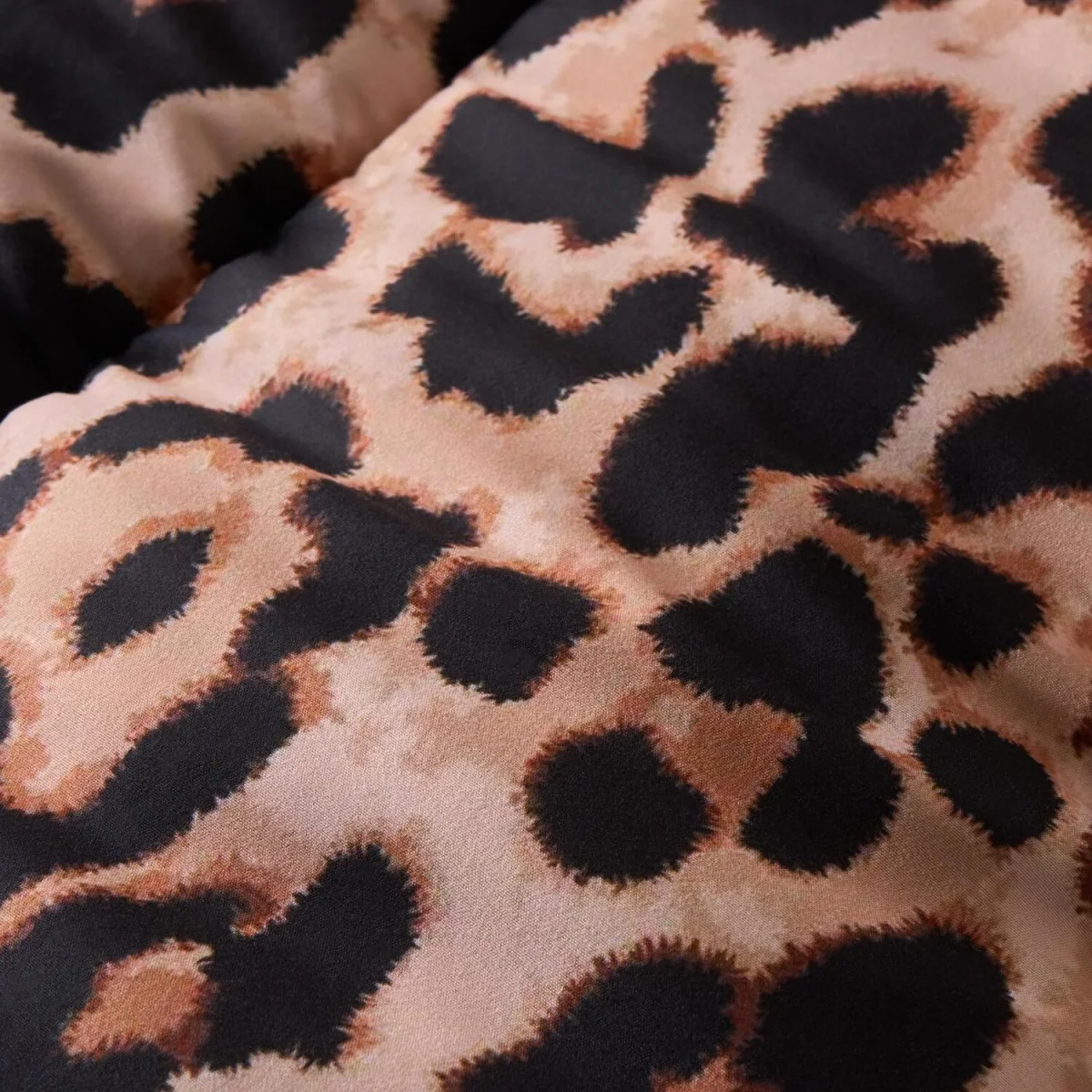 OHS Leopard Print Coverless 10.5 Tog Duvet Set - Natural / 3kg – image 4