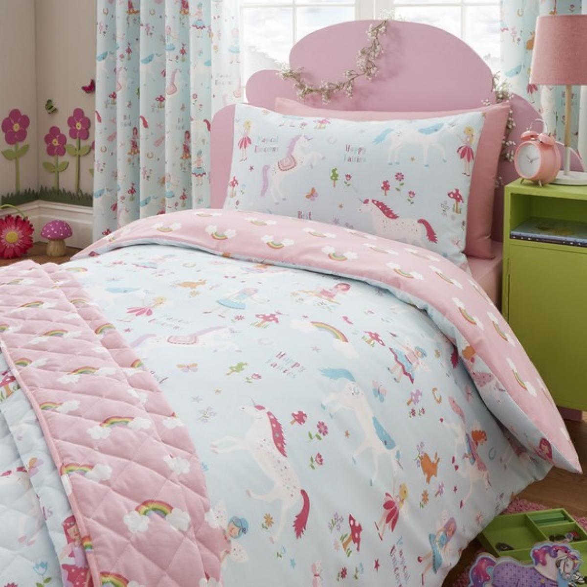 Magical Unicorn Duvet Set - Pink / Junior