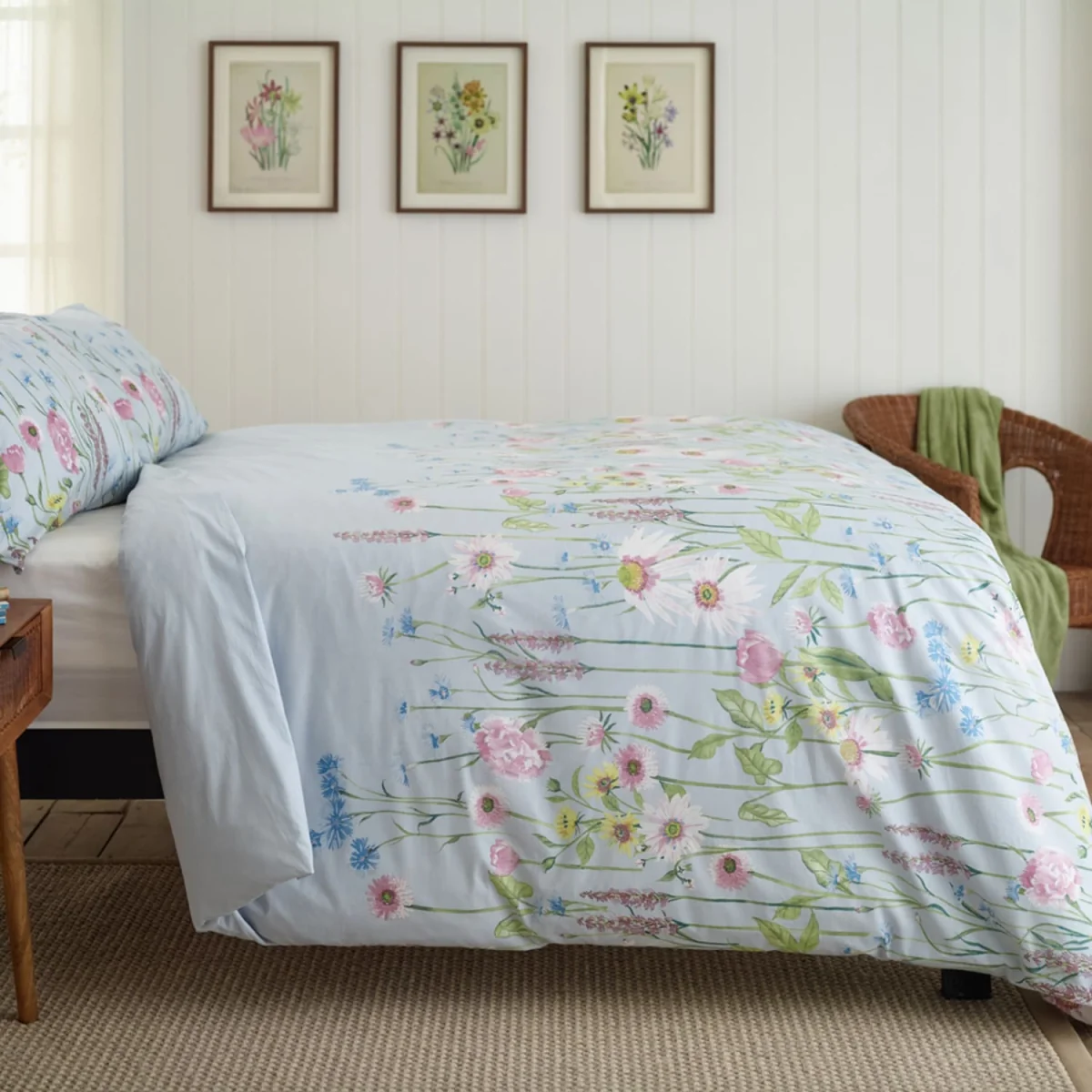 MOORE LANE DUVET SET - Blue / Single / 200cm – image 2