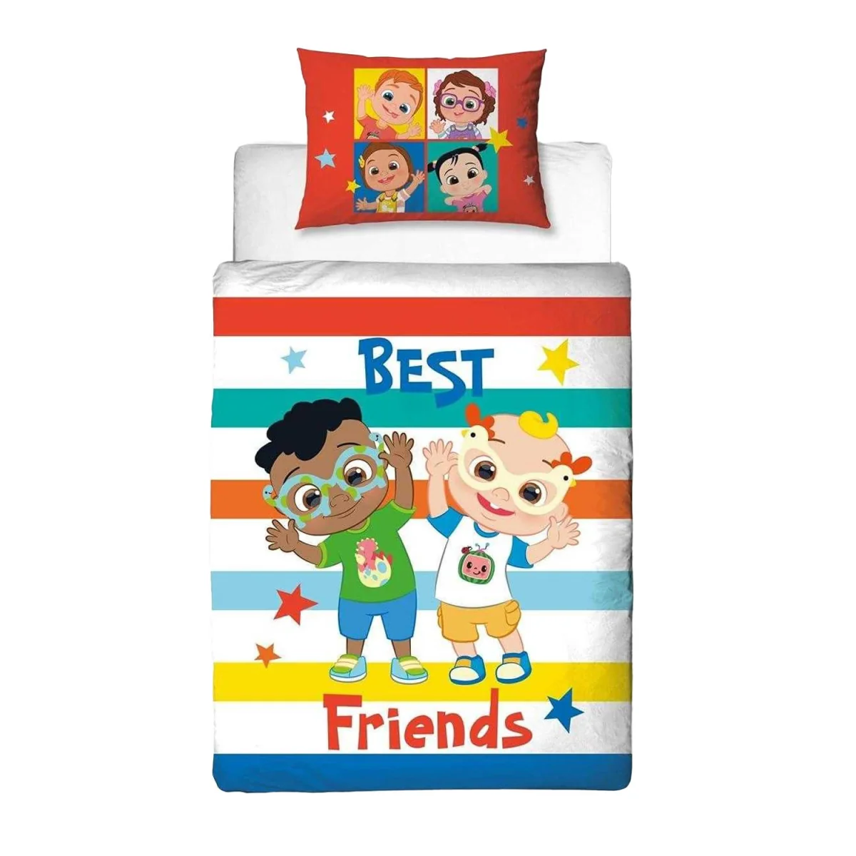Cocomelon Best Friends Reversible Duvet Set - Multicoloured – image 2