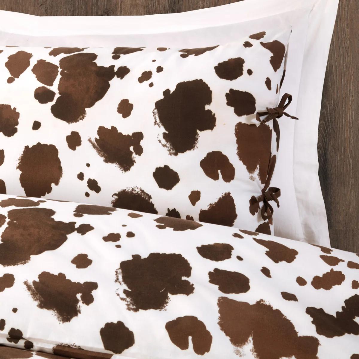 Cow Print Duvet Set - Brown / King – image 2