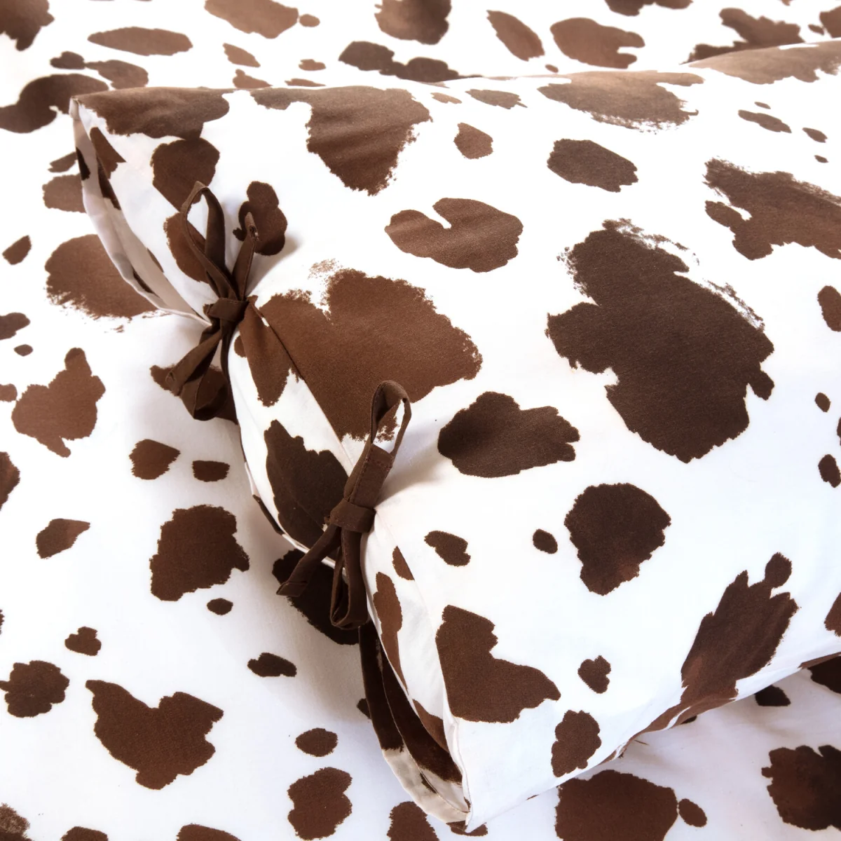 Cow Print Duvet Set - Brown / King – image 3