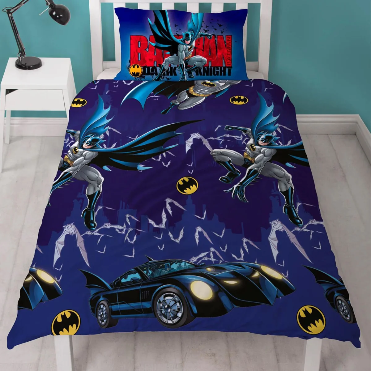 Batman Reversible Duvet Set - Multicoloured / Double – image 2