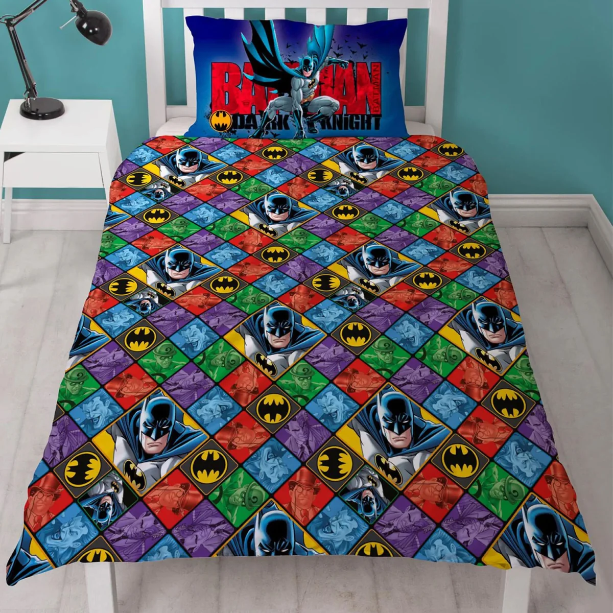 Batman Reversible Duvet Set - Multicoloured / Double – image 3