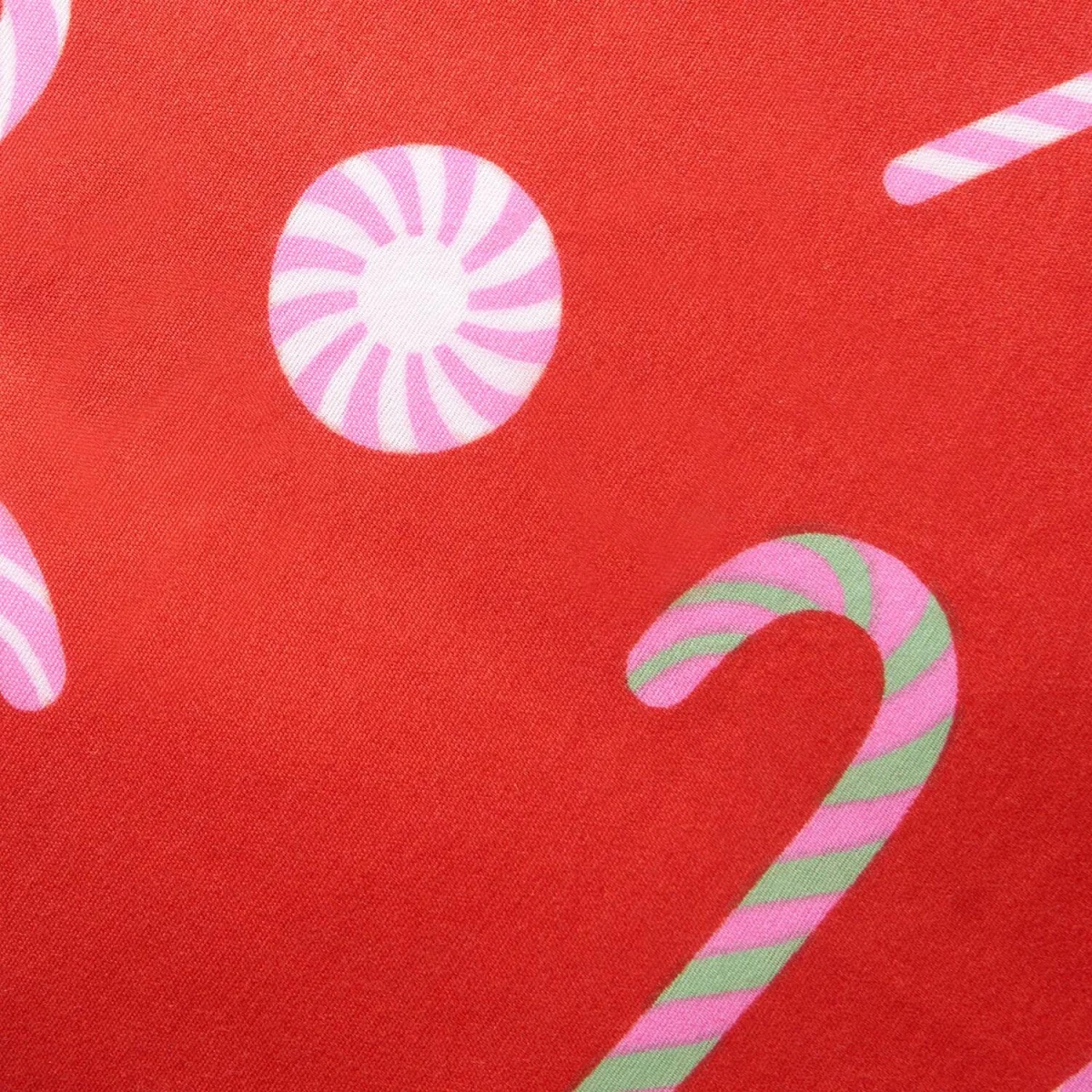 OHS Gingerbread Man Candy Cane Reversible Duvet Set - Pink / 0.6kg – image 5