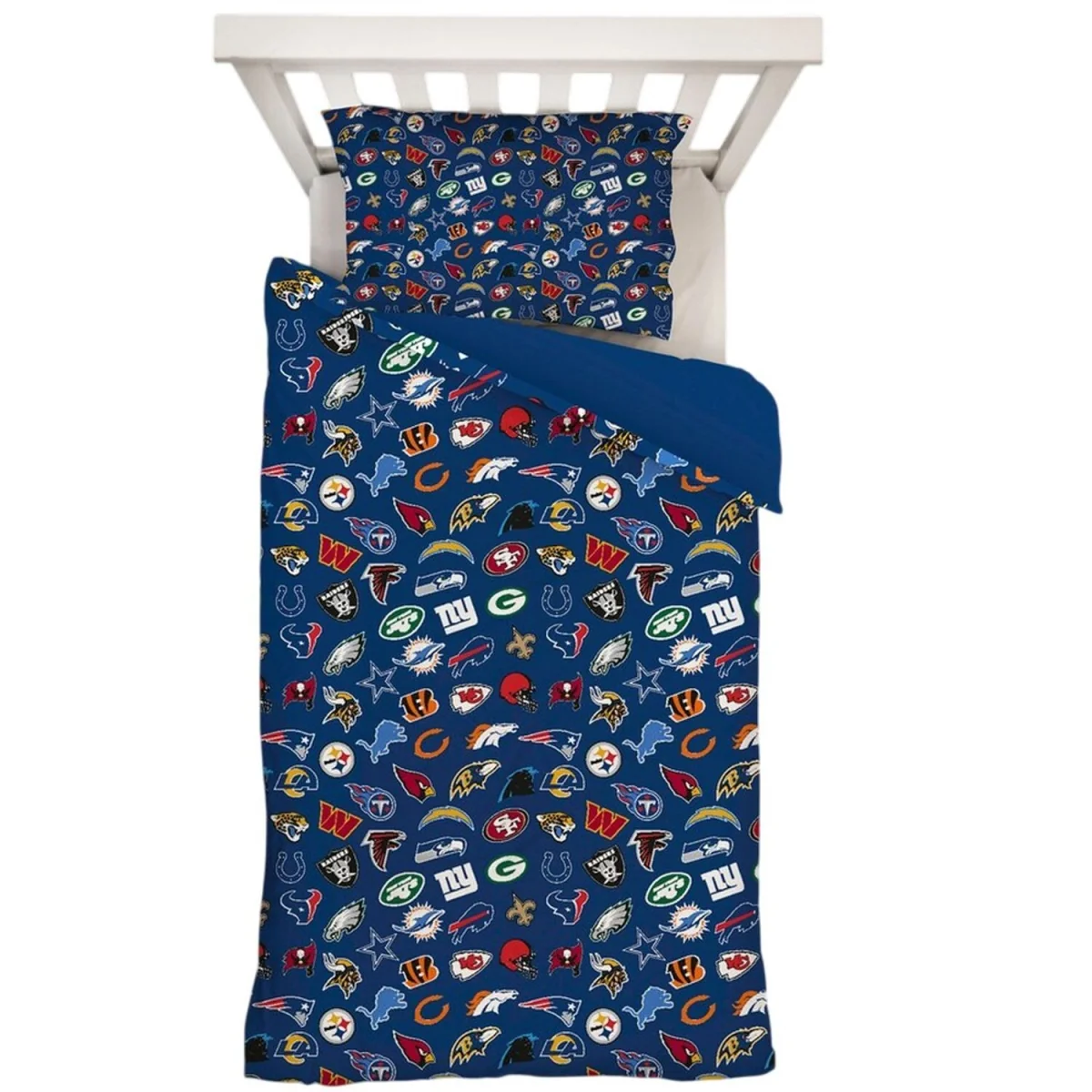 NFL Logo Reversible Duvet Set - Multicoloured – image 2