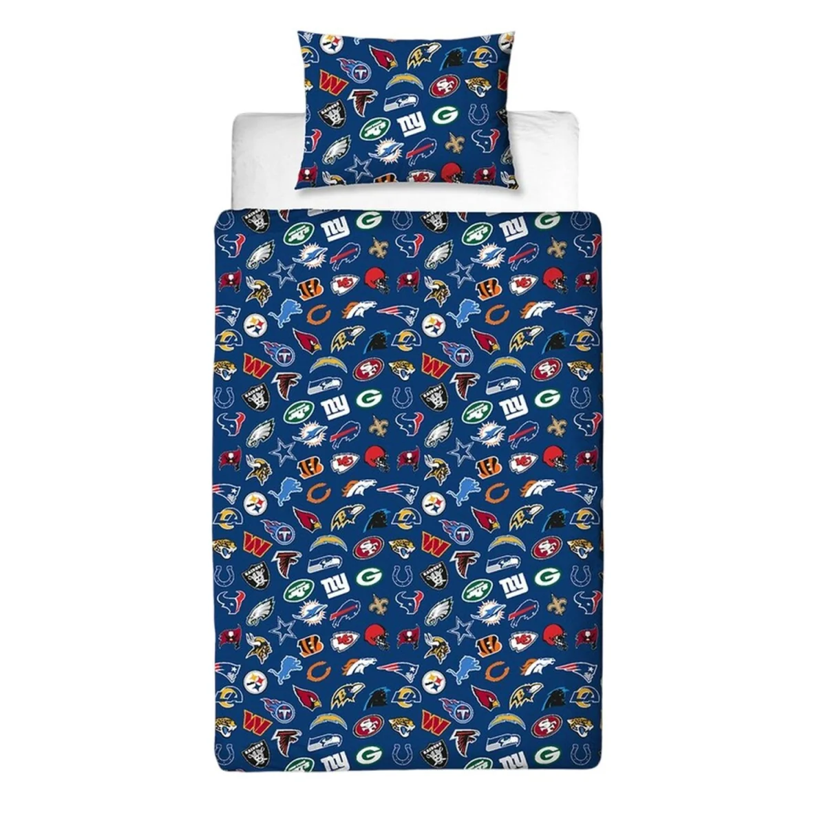 NFL Logo Reversible Duvet Set - Multicoloured – image 3