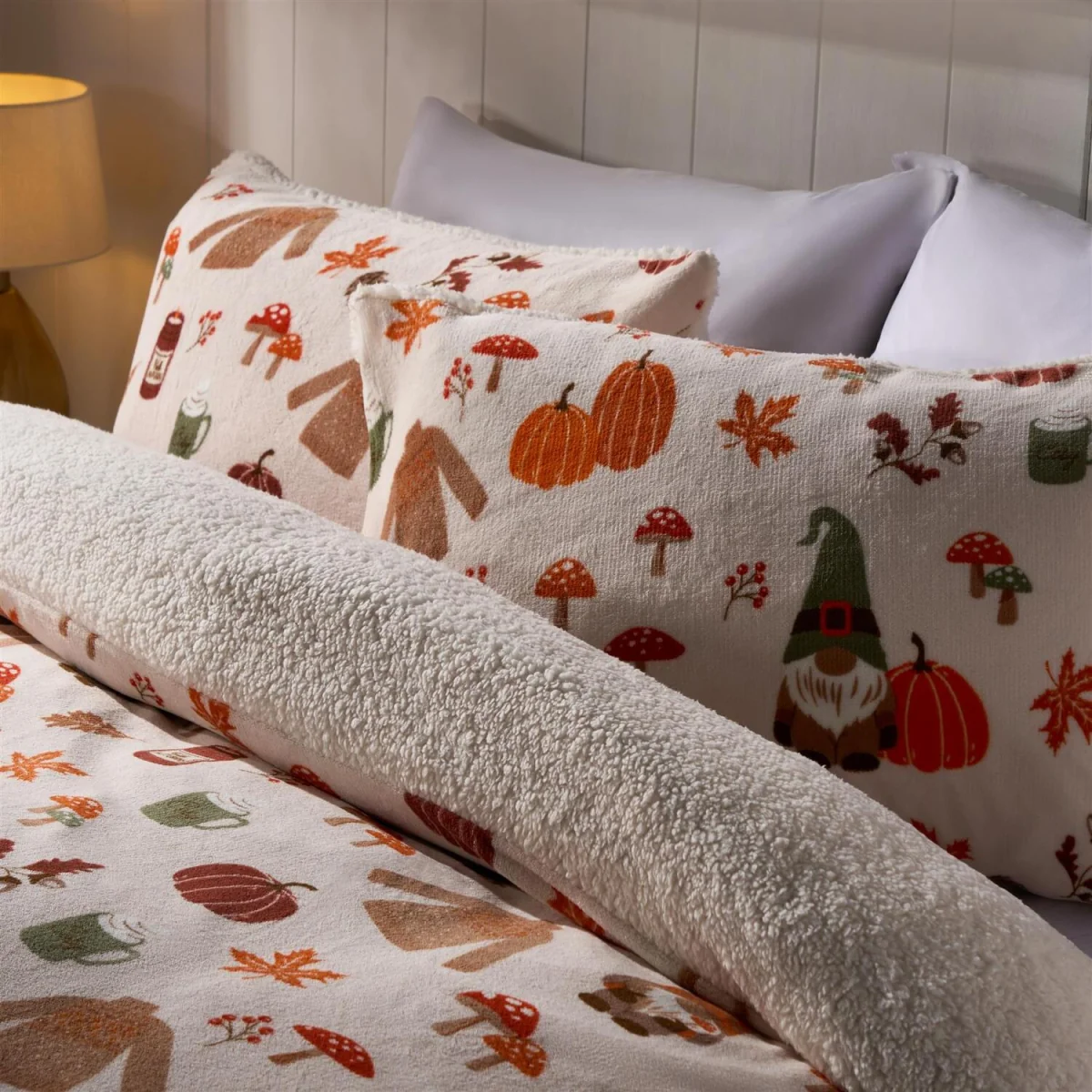OHS Autumn Gonk Fleece Duvet Set - Rust / 2kg – image 3