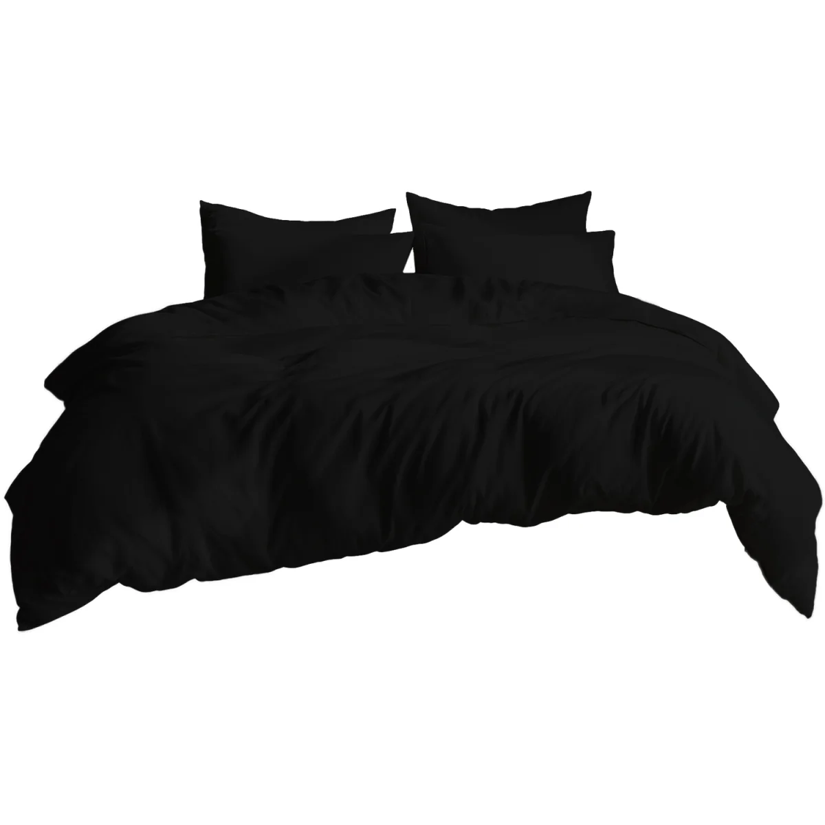 Plain Dyed Easy Care Polycotton Duvet Cover And Pillowcases Set Bed Linen - Lilac / Superking / 2.0kg – image 16