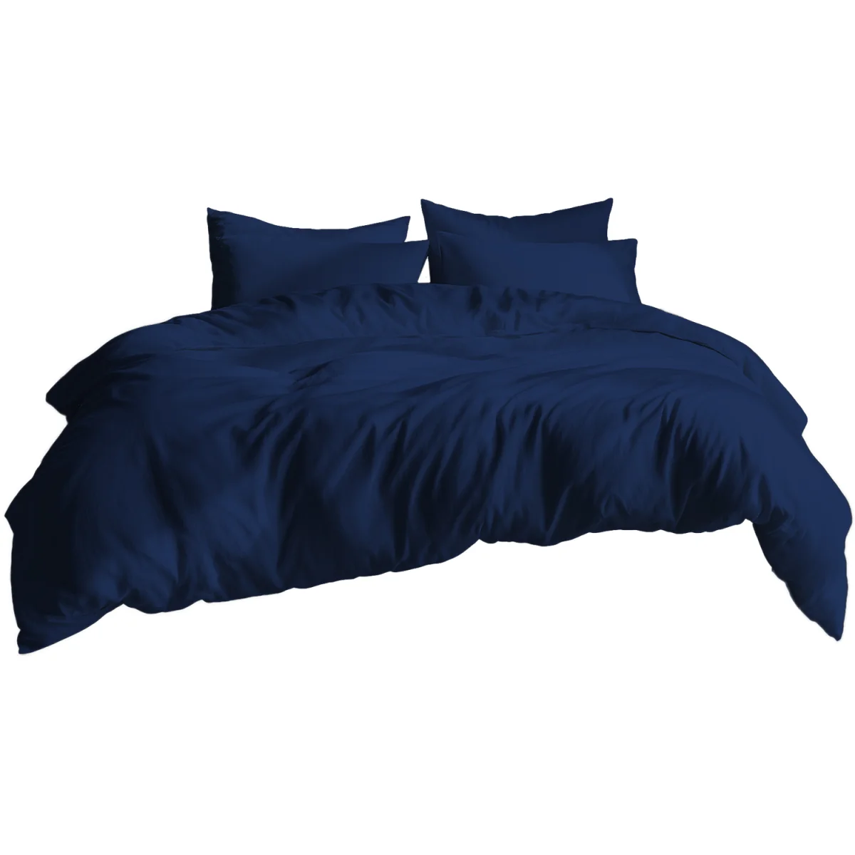 Plain Dyed Easy Care Polycotton Duvet Cover And Pillowcases Set Bed Linen - Lilac / Superking / 2.0kg – image 22
