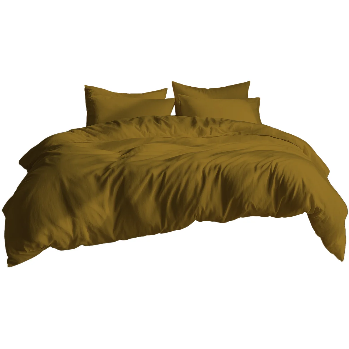 Plain Dyed Easy Care Polycotton Duvet Cover And Pillowcases Set Bed Linen - Lilac / Superking / 2.0kg – image 5