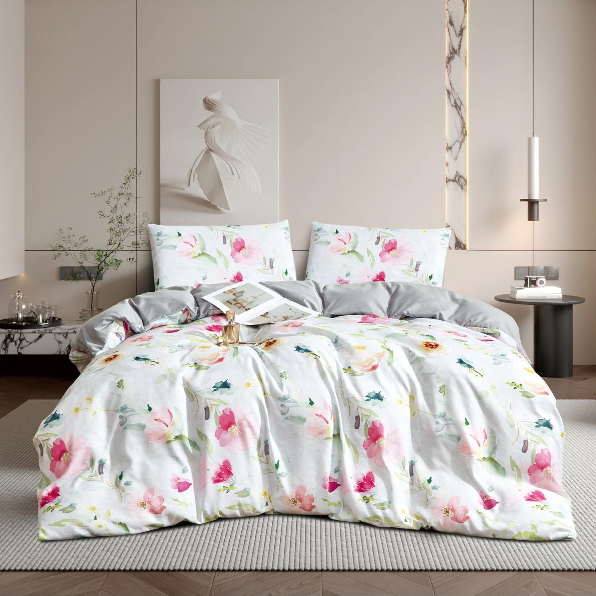 Harper Floral Printed Duvet Set - Multi / Double