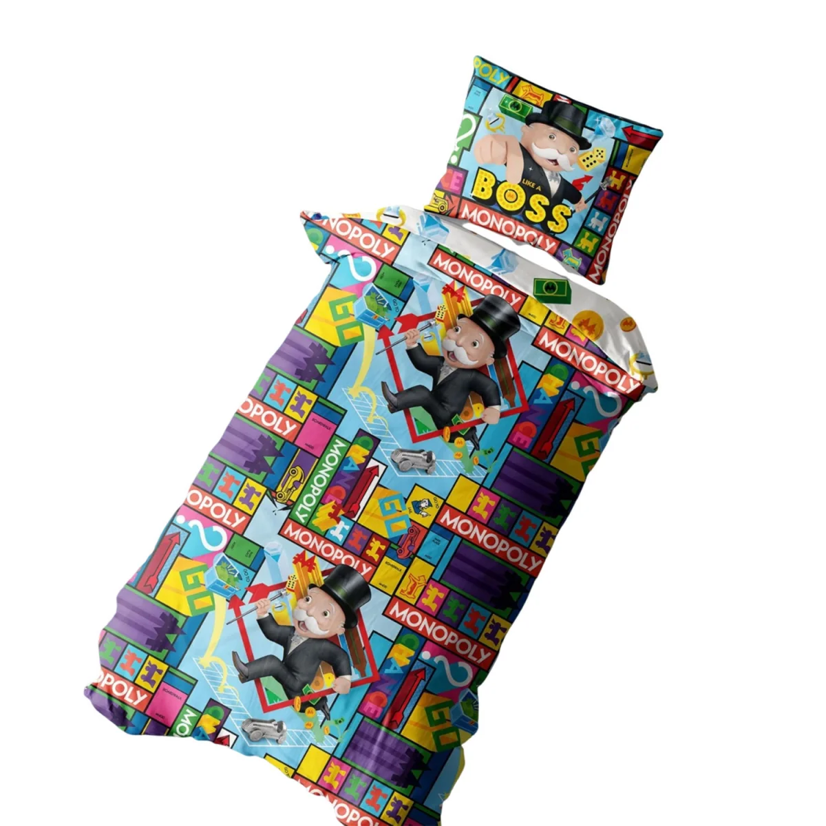 Monopoly Like a Boss Reversible Duvet Set - Multicoloured – image 3