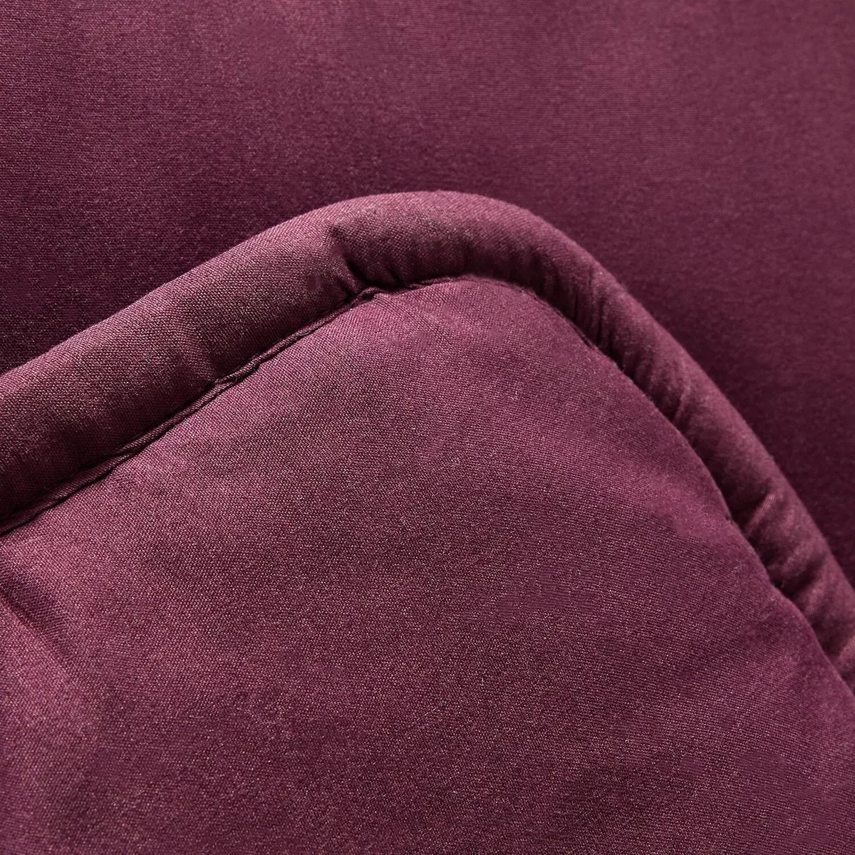 Coverless 10.5 Tog Soft Duvet Set - Plum / Polyester, Microfibre / King / 2.88kg – image 4