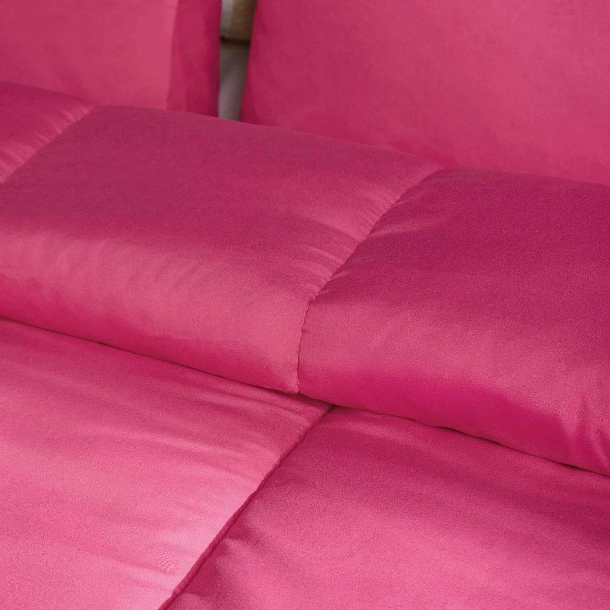 OHS Coverless 10.5 Tog Duvet Set - Hot Pink/Red / Double / 2.5kg / 28cm – image 27
