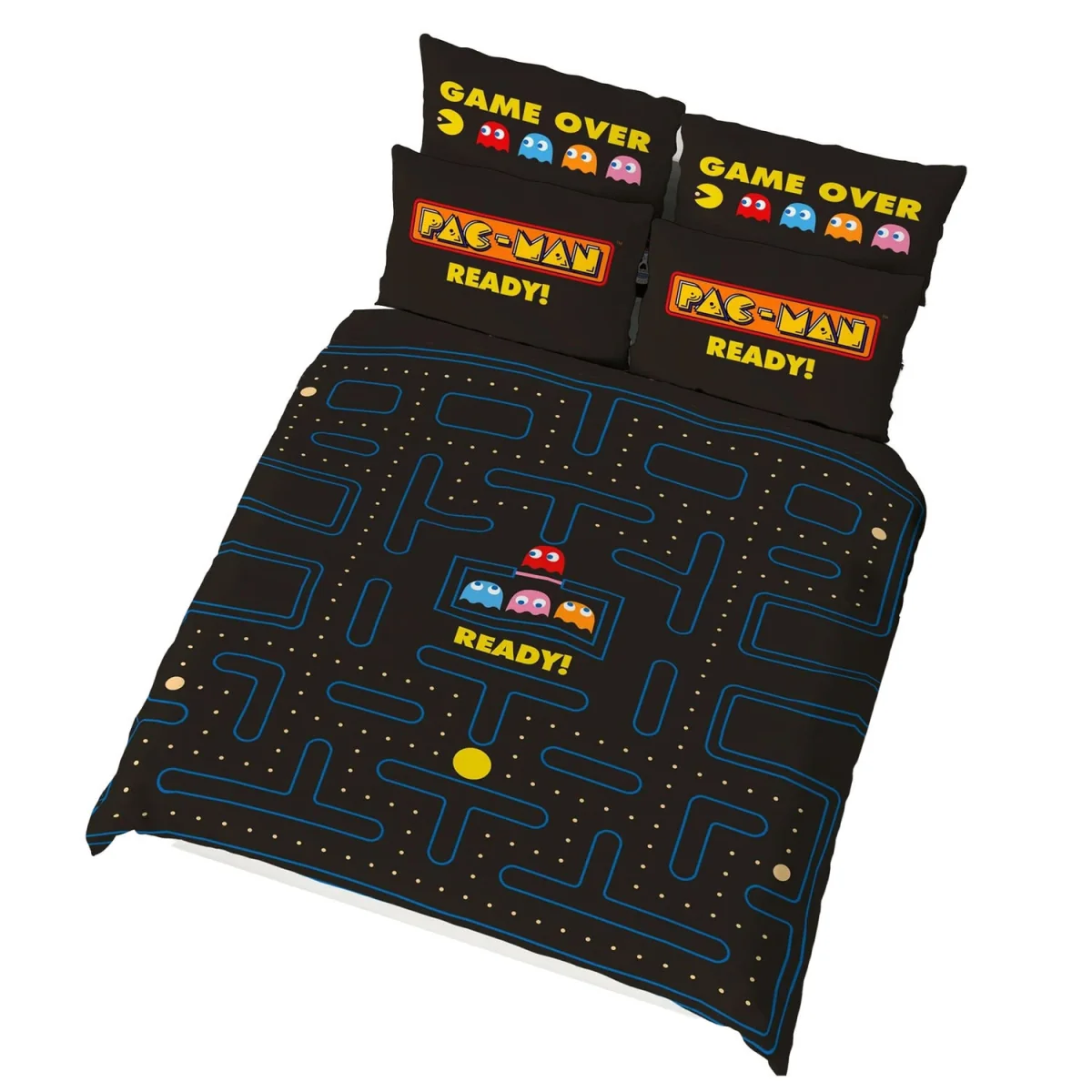 Pac-Man Maze Reversible Duvet Set - Multicoloured / Human Size – image 2