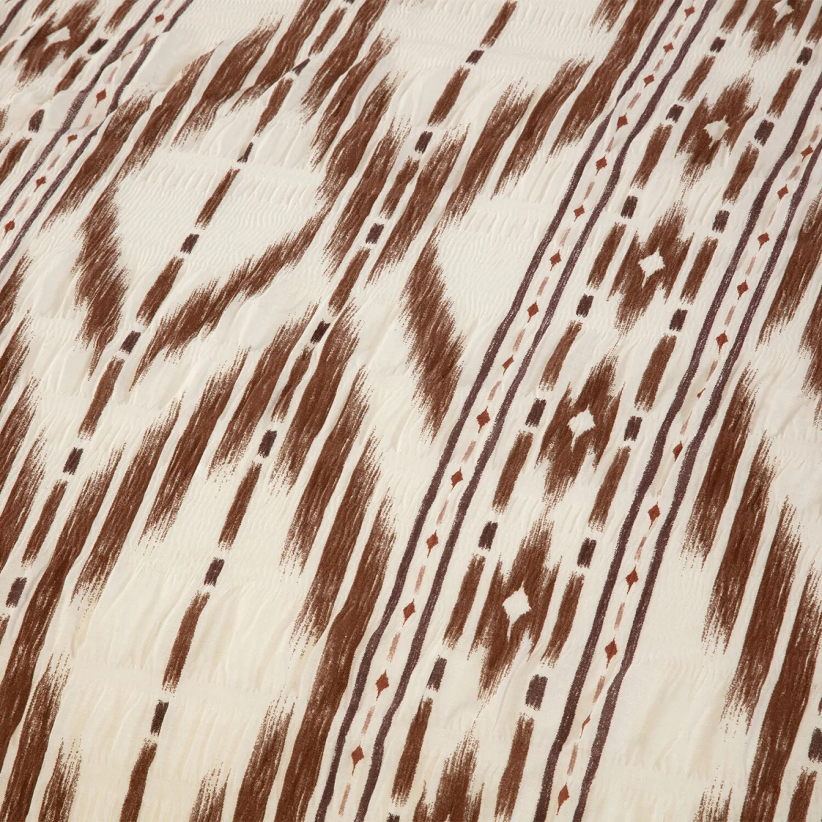 Arizona Seersucker Duvet Set - Natural / Superking – image 5