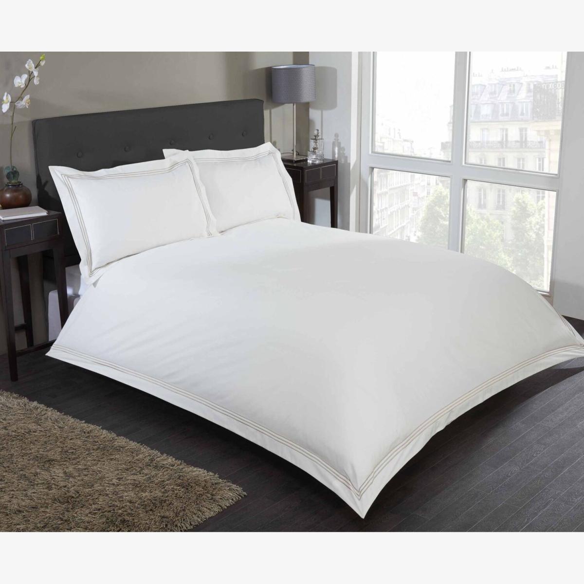 Mayfair Duvet Cover Bedding Set - White