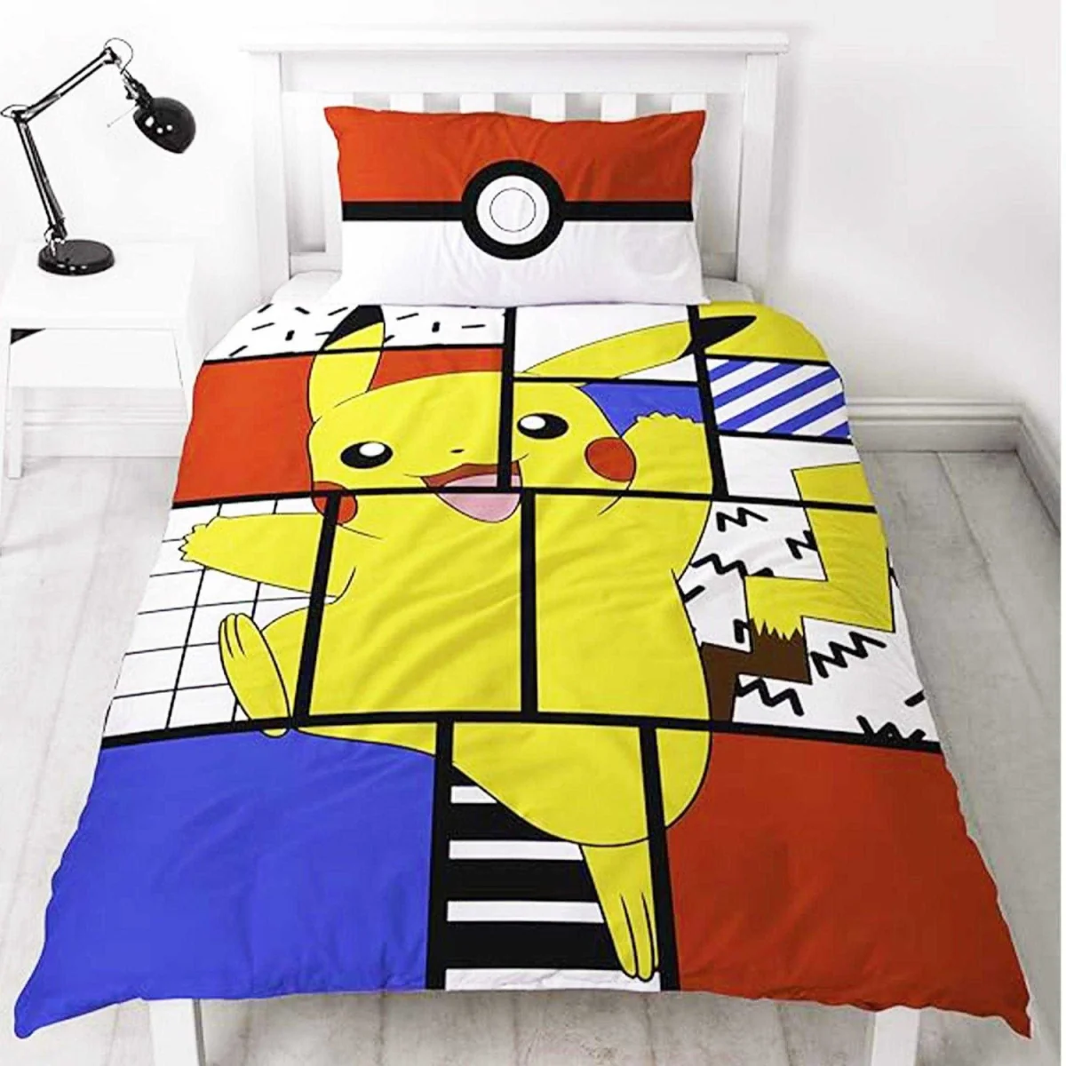 Pokemon Super Memphis Reversible Duvet Set - Multicoloured – image 2