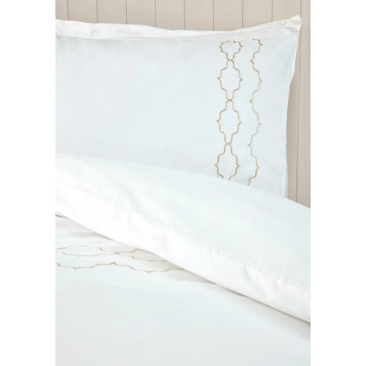 Modena Geo Polycotton Duvet Cover Set with Pillowcase - Multi / Double – image 2