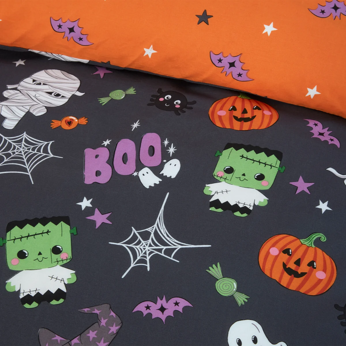 Monster Mash Duvet Set - Charcoal / Double – image 1