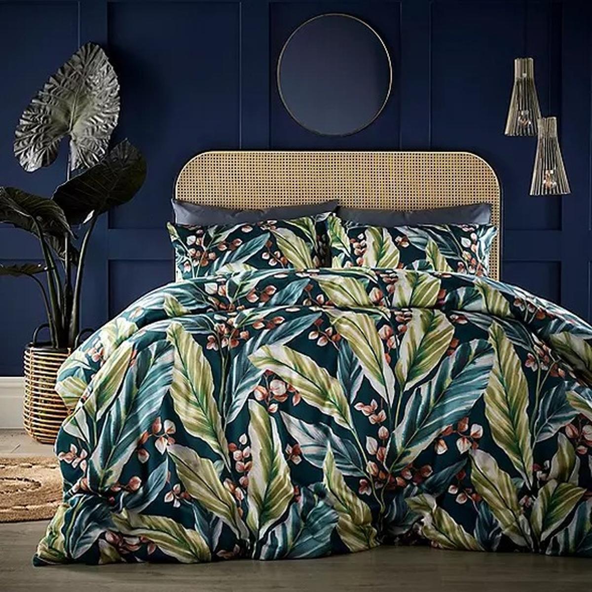 Twighlight Boutique Leaves Quilt Cover Set - Multi / King