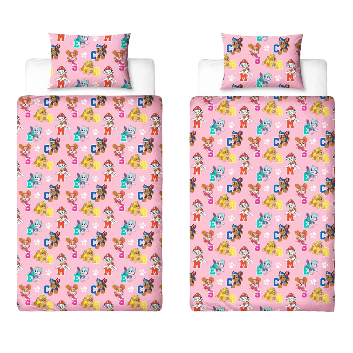 Paw Patrol Cute Pups Reversible Duvet Set - Multicoloured – image 2